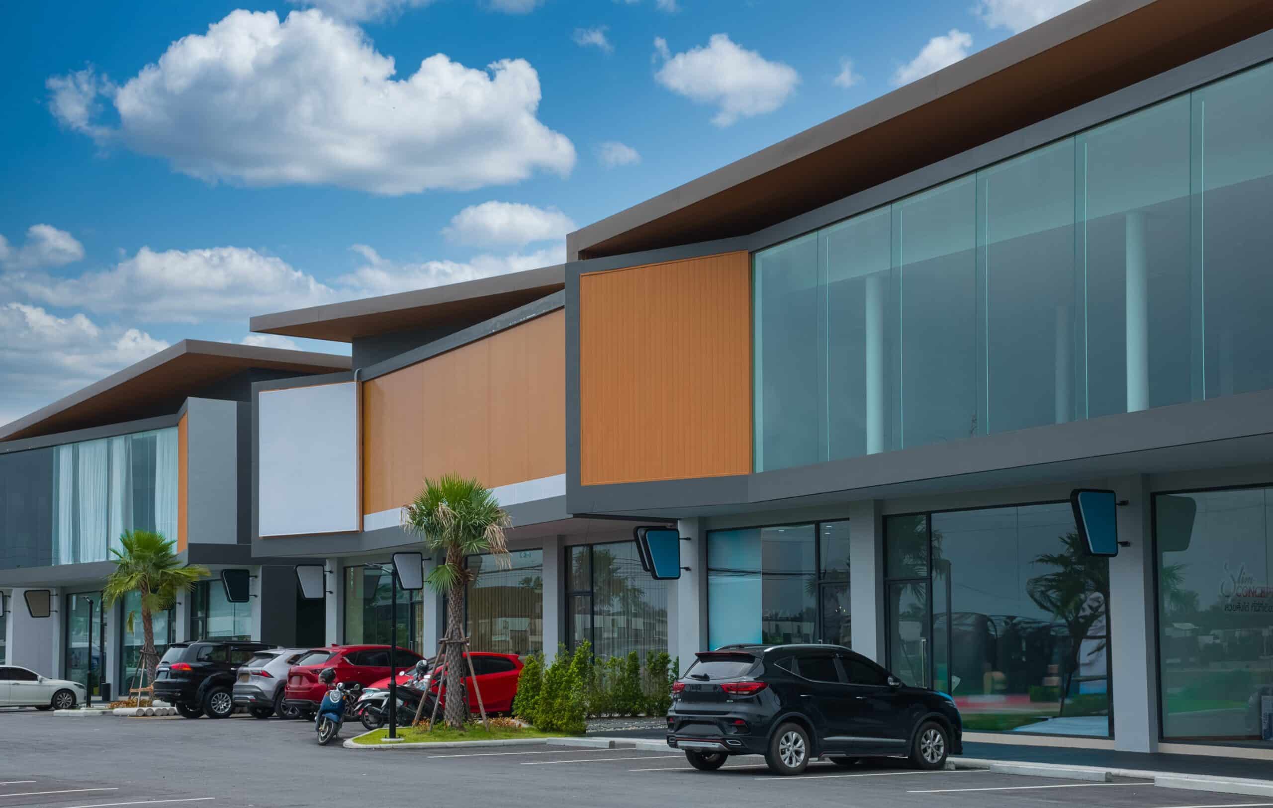 Photo,Of,The,Mall,Shopping,Street,In,North,America.,Exterior